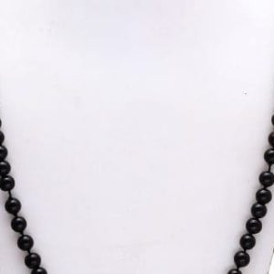 Hakik Mala 108+1 Beads 6mm, Black