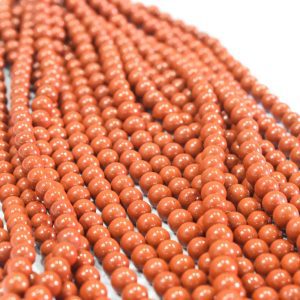 Red Jasper Bead Strand 8mm
