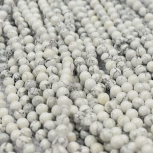 Howlite Bead Strand 8mm