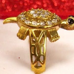 Tortoise Ring/ Turtle Ring Buy 1 & Get 1 Free Made in Ashtadhatu