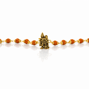 Rudraksha Radha Krishna Bracelet