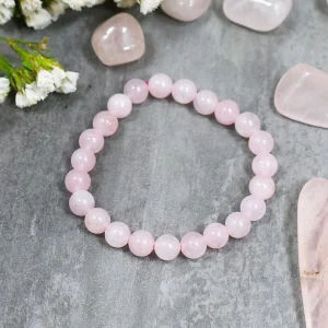 Rose Quartz Bracelet – Natural Love & Healing Stone